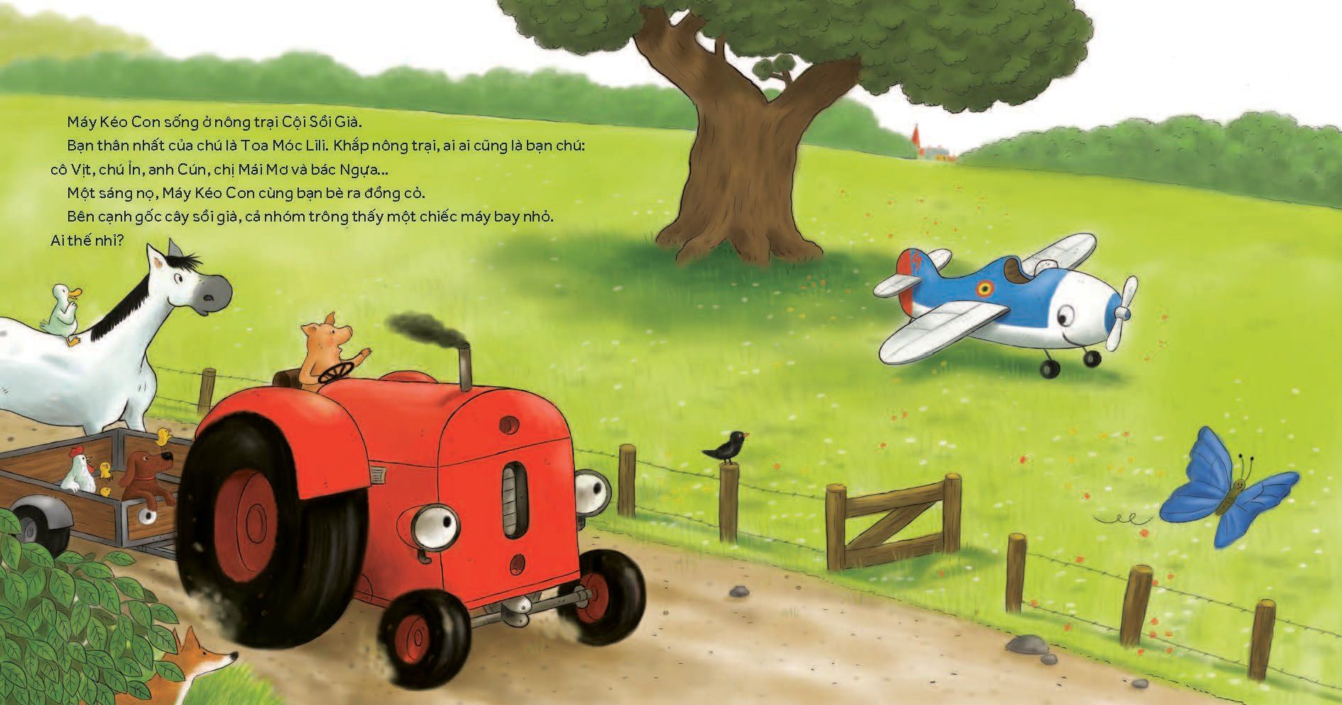 nông trại vui vẻ - máy kéo con muốn bay - Ảnh 5