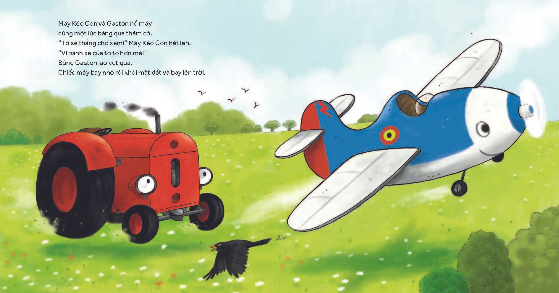 nông trại vui vẻ - máy kéo con muốn bay - Ảnh 7