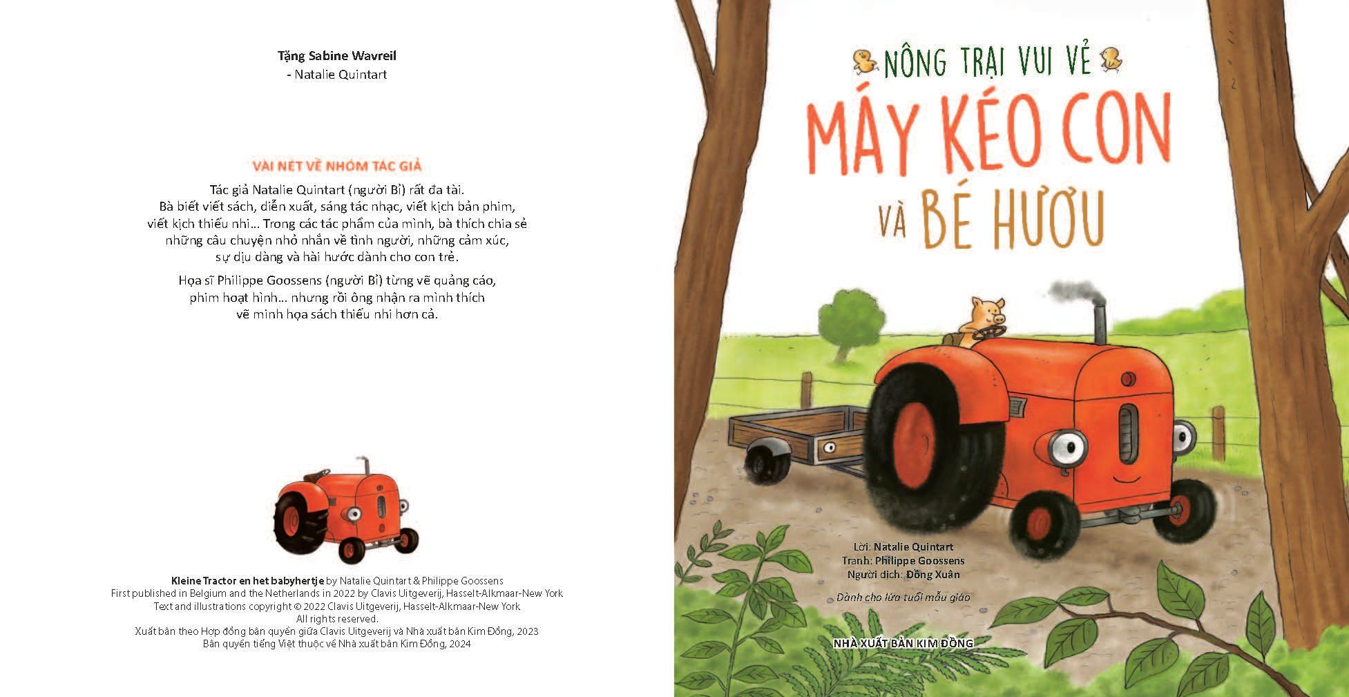 nông trại vui vẻ - máy kéo con và bé hươu - Ảnh 4