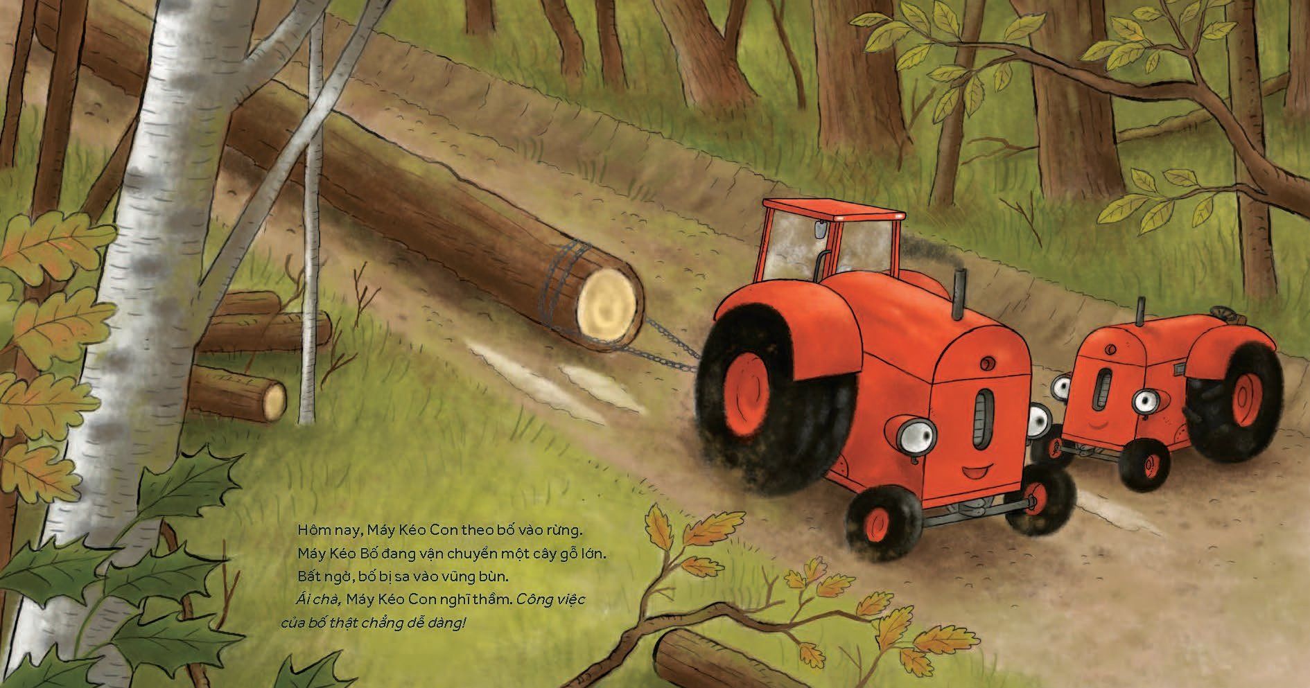 nông trại vui vẻ - máy kéo con và cây thông noel - Ảnh 6