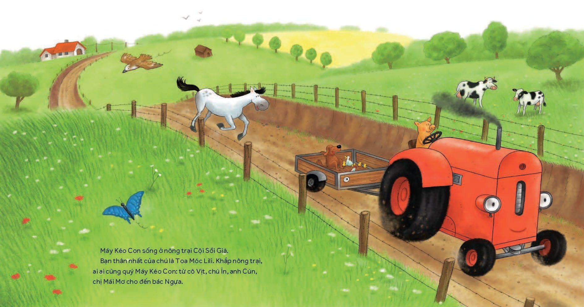 nông trại vui vẻ - máy kéo con và ông thuyền già - Ảnh 5
