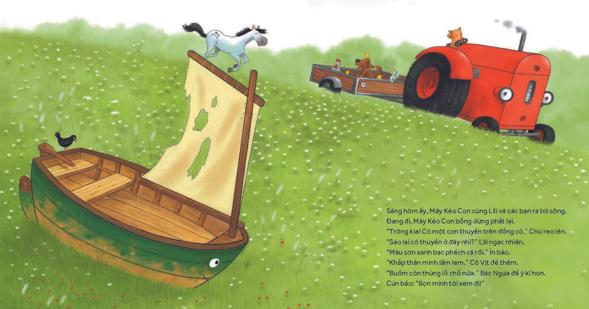 nông trại vui vẻ - máy kéo con và ông thuyền già - Ảnh 6