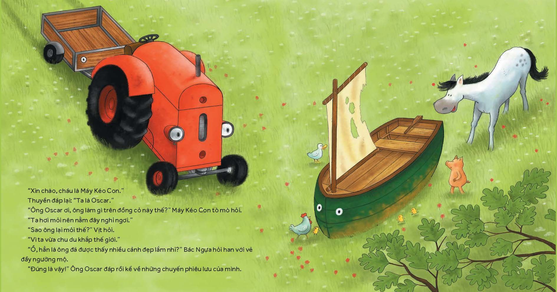 nông trại vui vẻ - máy kéo con và ông thuyền già - Ảnh 7