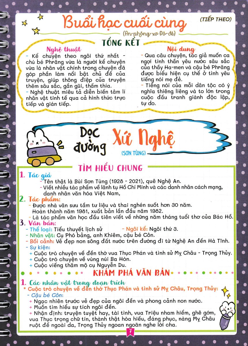 notebook - ngữ văn 7 (bàm sát sgk cánh diều) - Ảnh 8