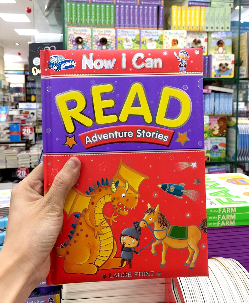 now i can read: adventure stories - Ảnh 16