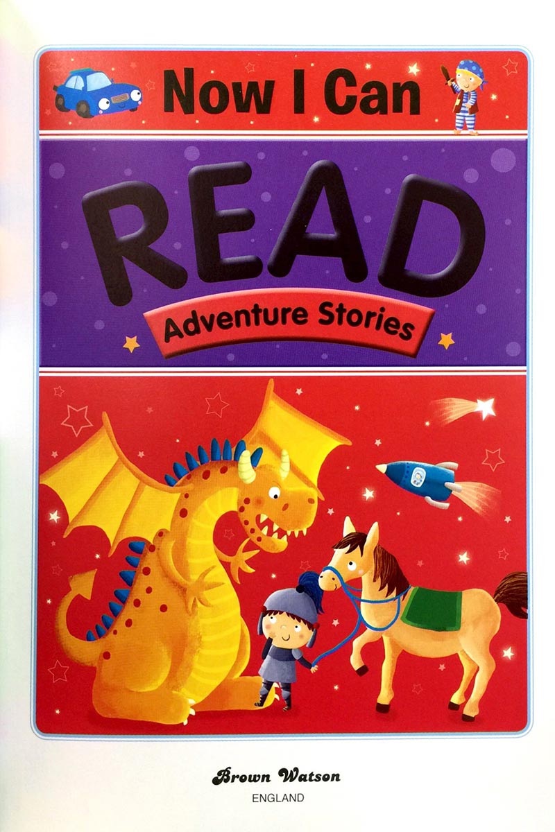 now i can read: adventure stories - Ảnh 4