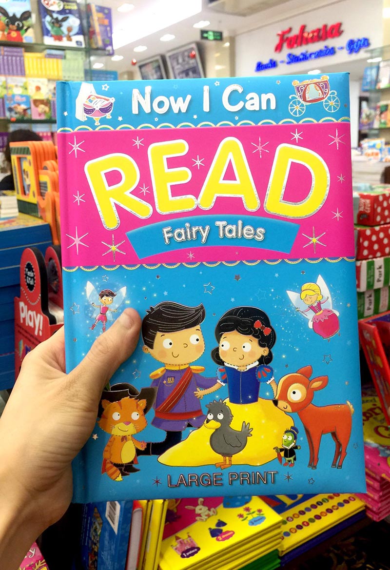 now i can read - fairy tales (large print) - Ảnh 17
