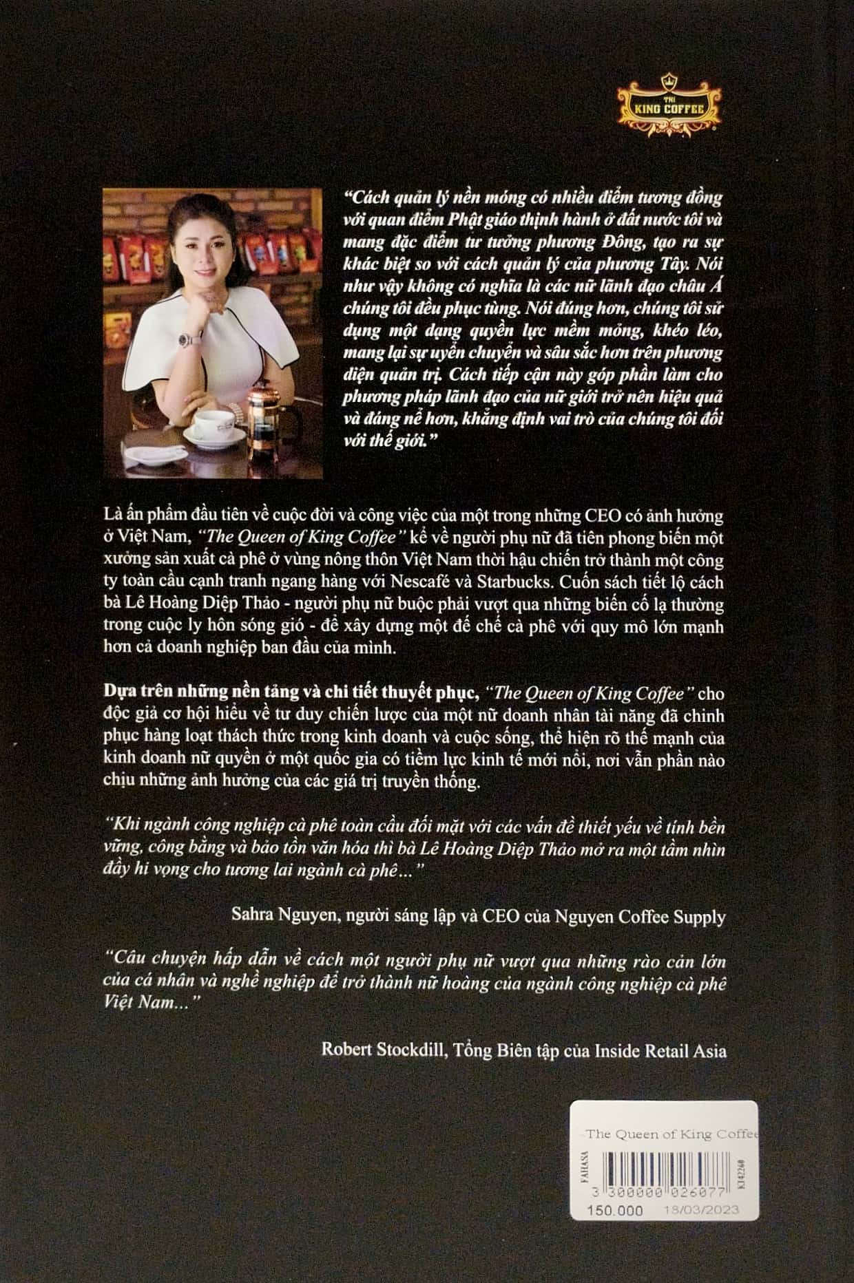 nữ hoàng của king coffee - the queen of king coffee - Ảnh 6