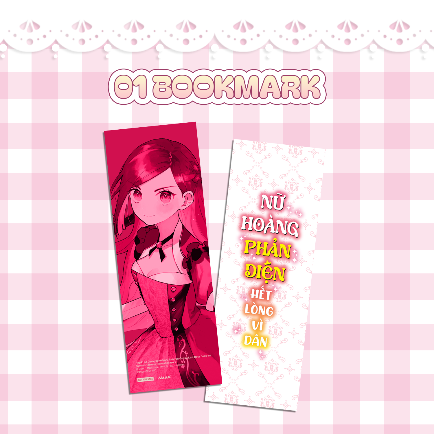 Nữ Hoàng Phản Diện Hết Lòng Vì Dân - Tập 1 - Tặng Kèm Bookmark + Postcard + Clear Card Bế Hình + Card Bế Hình Chibi Trong Suốt - Ảnh 5