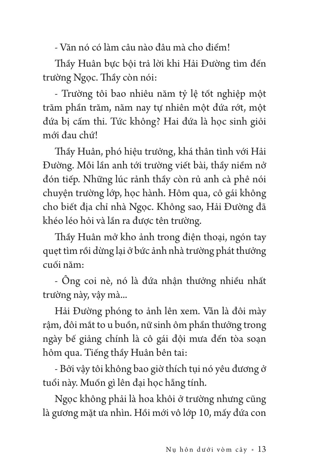 nụ hôn dưới vòm cây - Ảnh 12