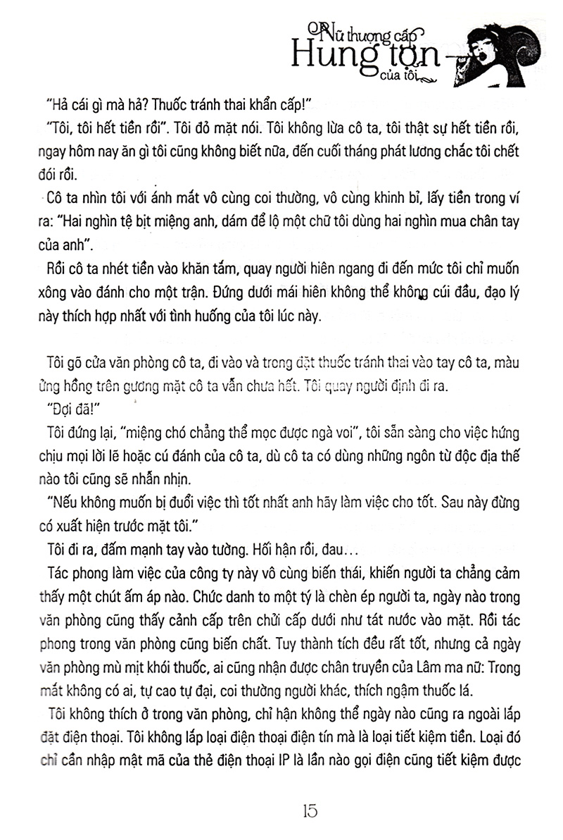 nữ thượng cấp hung tợn của tôi - Ảnh 15