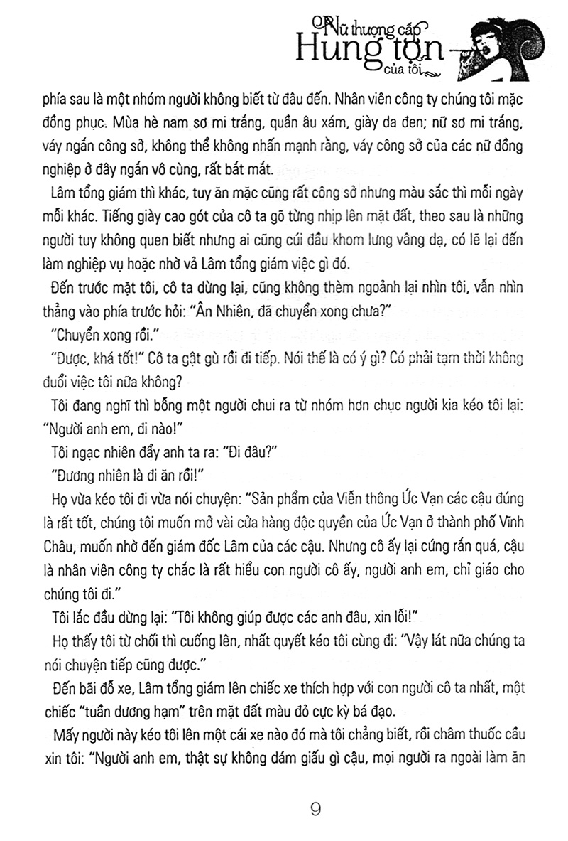 nữ thượng cấp hung tợn của tôi - Ảnh 9
