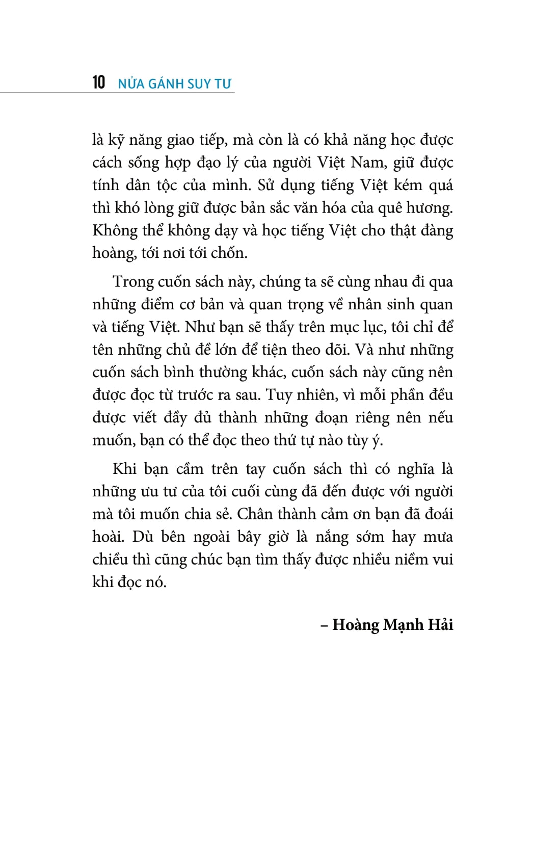 nửa gánh suy tư - hành trình trở thành một người có giá trị - Ảnh 11