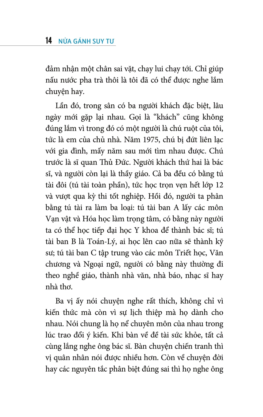 nửa gánh suy tư - hành trình trở thành một người có giá trị - Ảnh 14