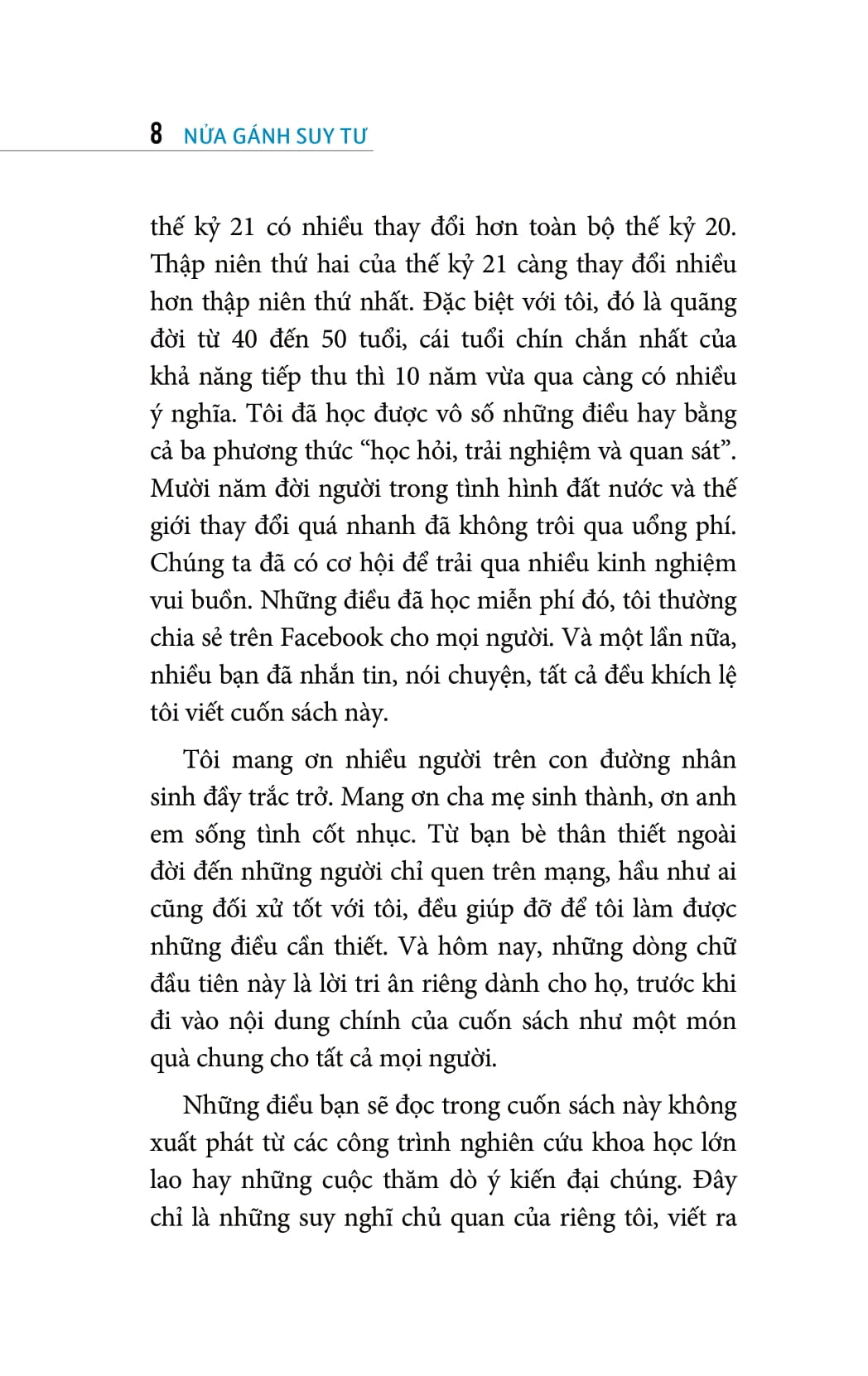 nửa gánh suy tư - hành trình trở thành một người có giá trị - Ảnh 9
