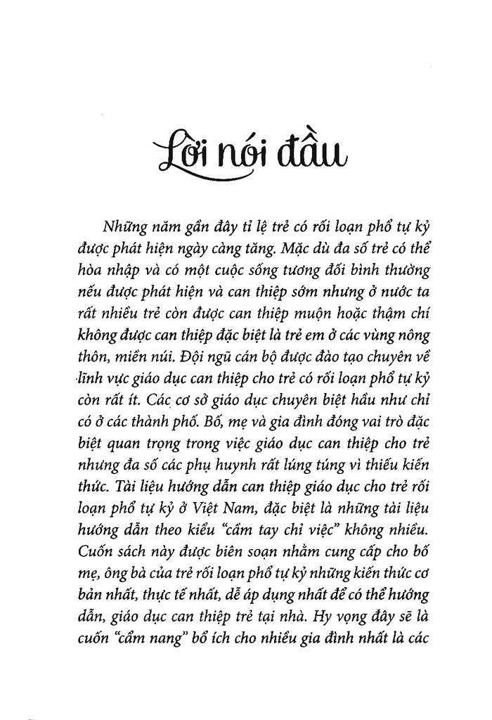 nuôi dạy trẻ có rối loạn phổ tự kỷ trong môi trường gia đình (tái bản 2024) - Ảnh 5