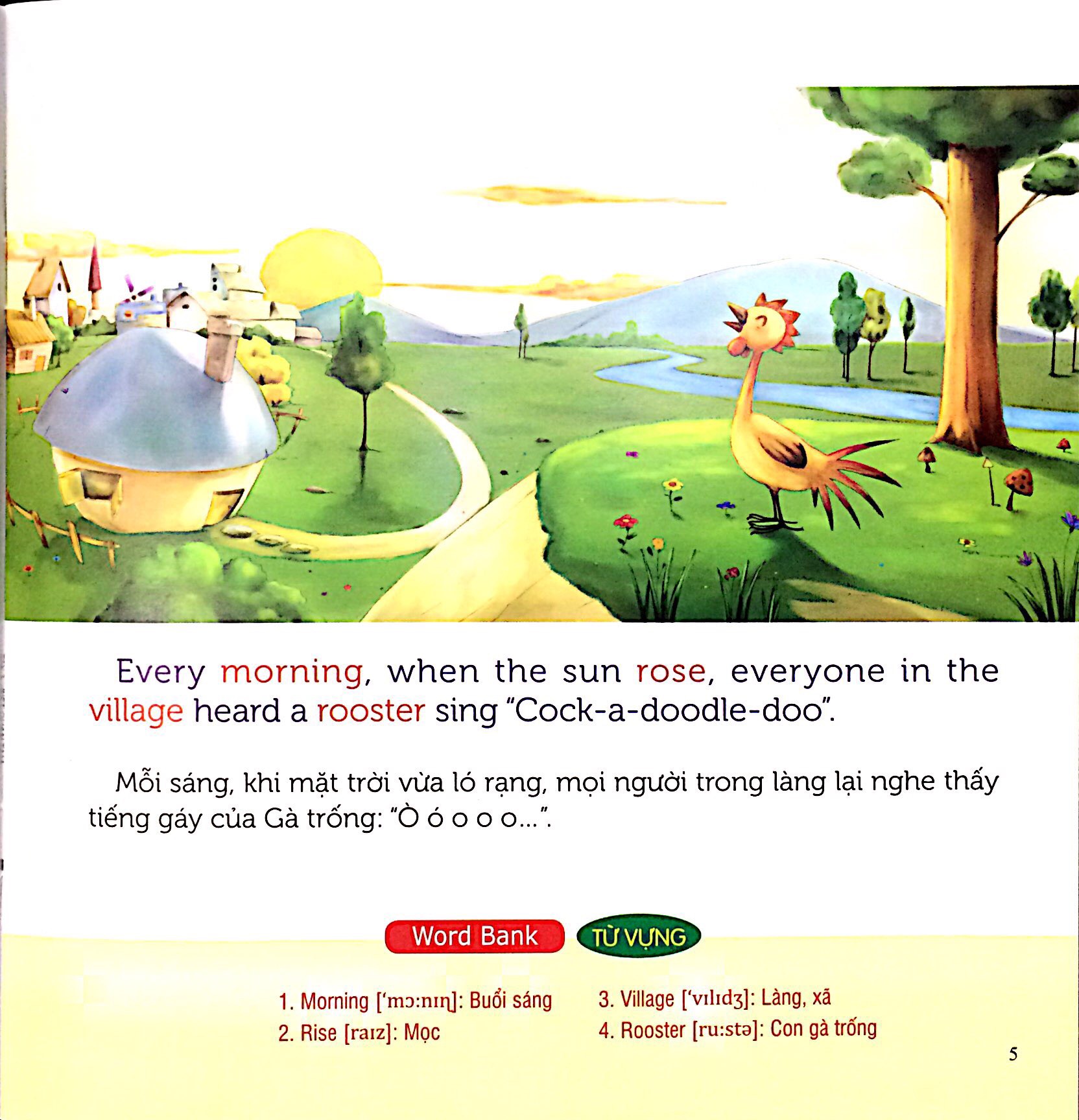 nuôi dưỡng tâm hồn - truyện tranh song ngữ anh - việt - bé biết quan tâm và bao dung - Ảnh 3