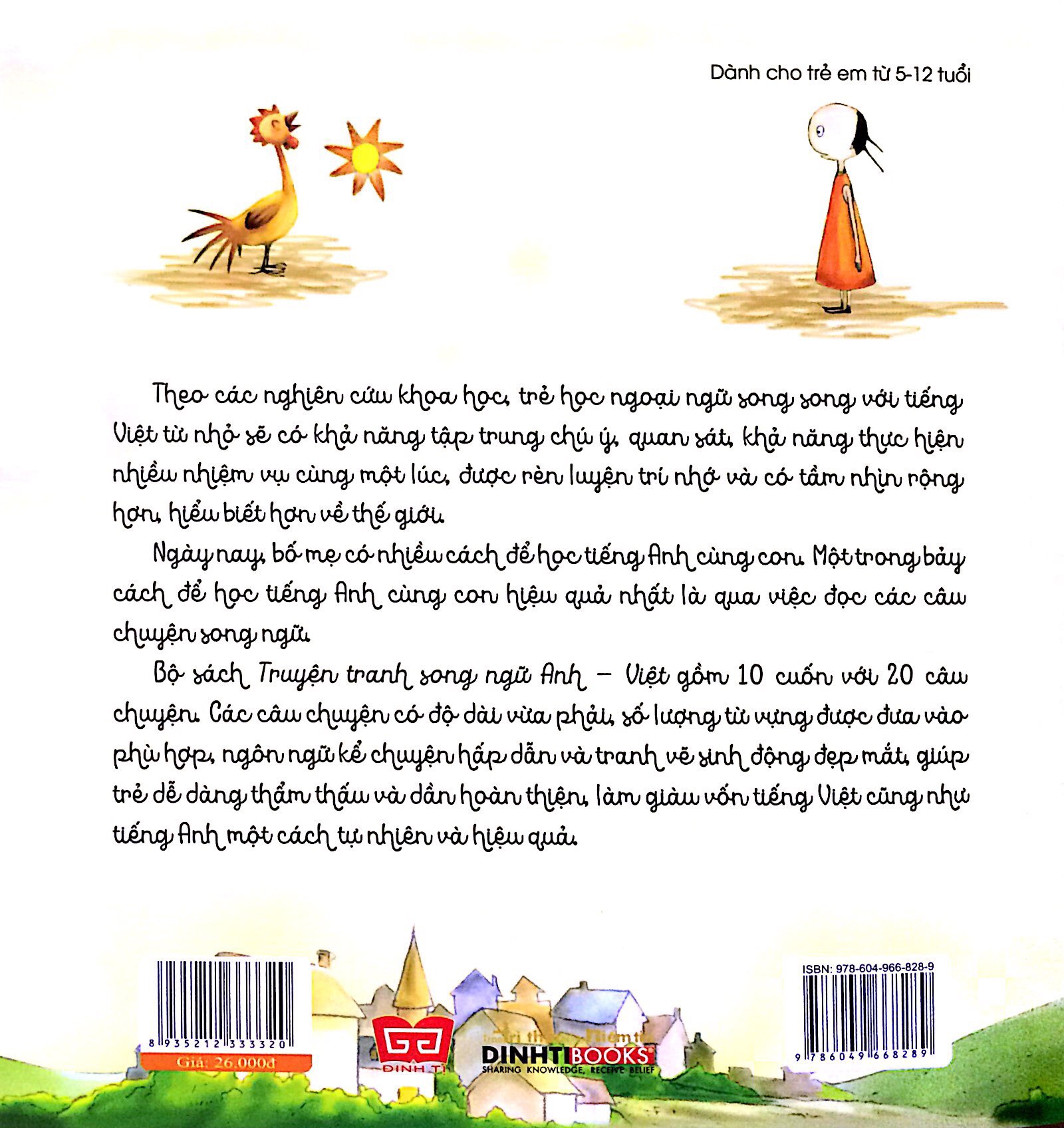 nuôi dưỡng tâm hồn - truyện tranh song ngữ anh - việt - bé biết quan tâm và bao dung - Ảnh 5