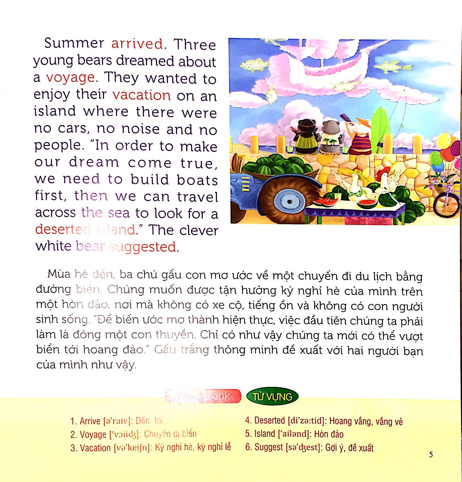 nuôi dưỡng tâm hồn - truyện tranh song ngữ anh - việt - bé học lựa chọn theo tình huống - Ảnh 3