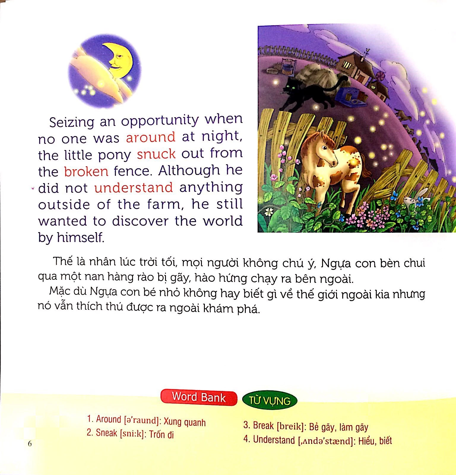 nuôi dưỡng tâm hồn - truyện tranh song ngữ anh - việt - bé học trân trọng và biết bằng lòng - Ảnh 4