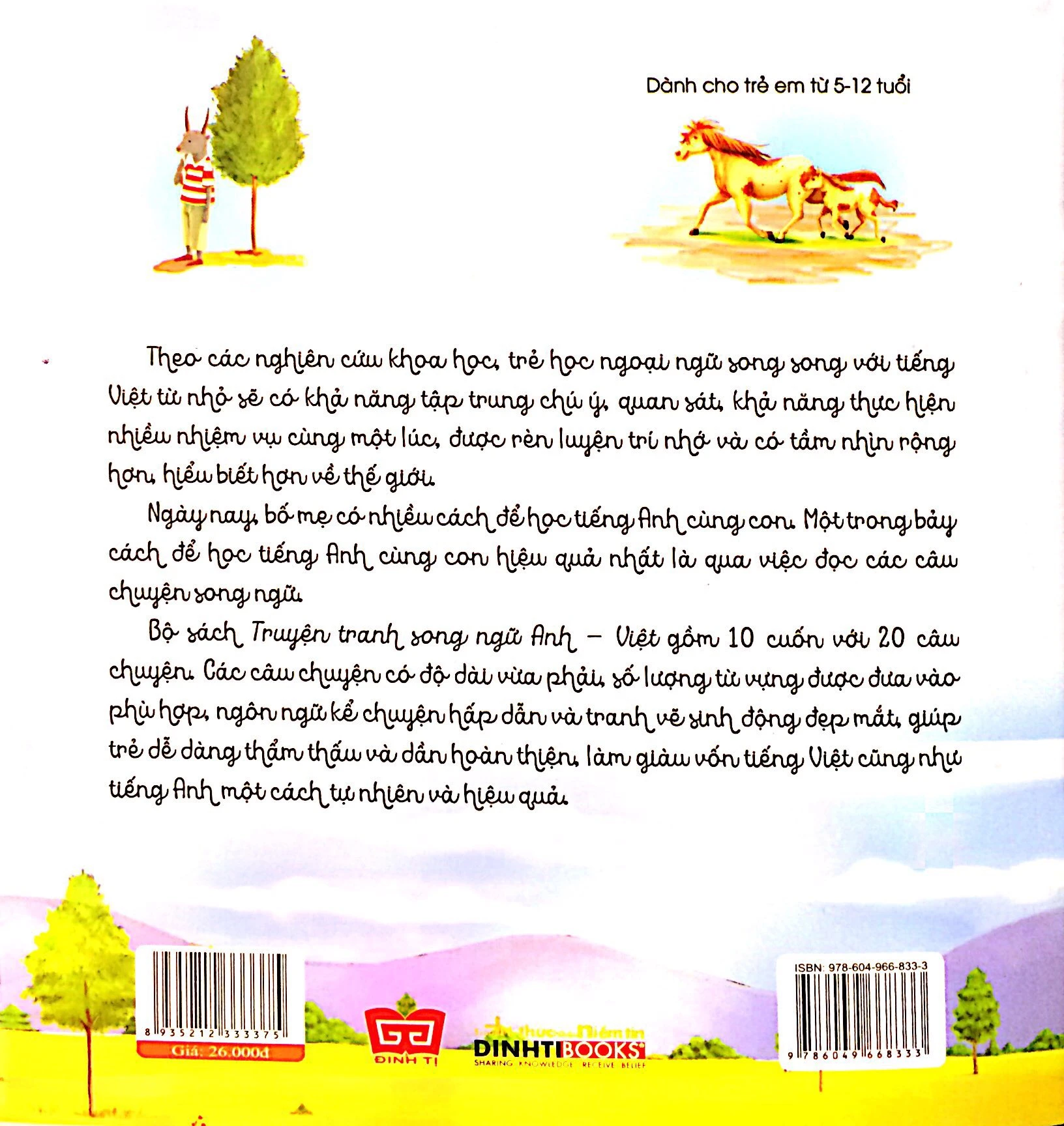 nuôi dưỡng tâm hồn - truyện tranh song ngữ anh - việt - bé học trân trọng và biết bằng lòng - Ảnh 5