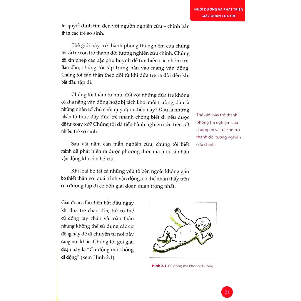 nuôi dưỡng và phát triển giác quan của trẻ - một chỉ dẫn cần thiết để đánh giá và phát triển bé yêu trong những năm đầu đời (tái bản 2020) - Ảnh 5