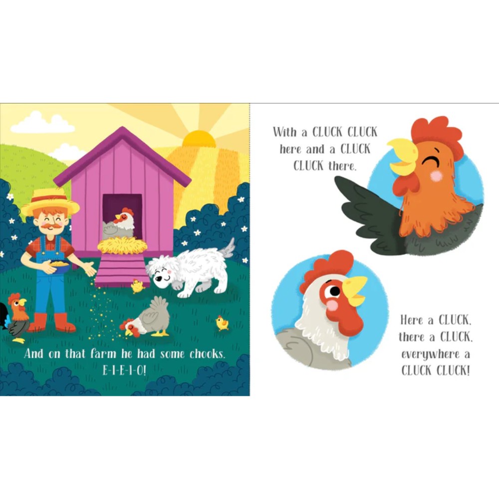 nursery rhyme picture book - old macdonald had a farm - Ảnh 3