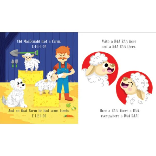 nursery rhyme picture book - old macdonald had a farm - Ảnh 4