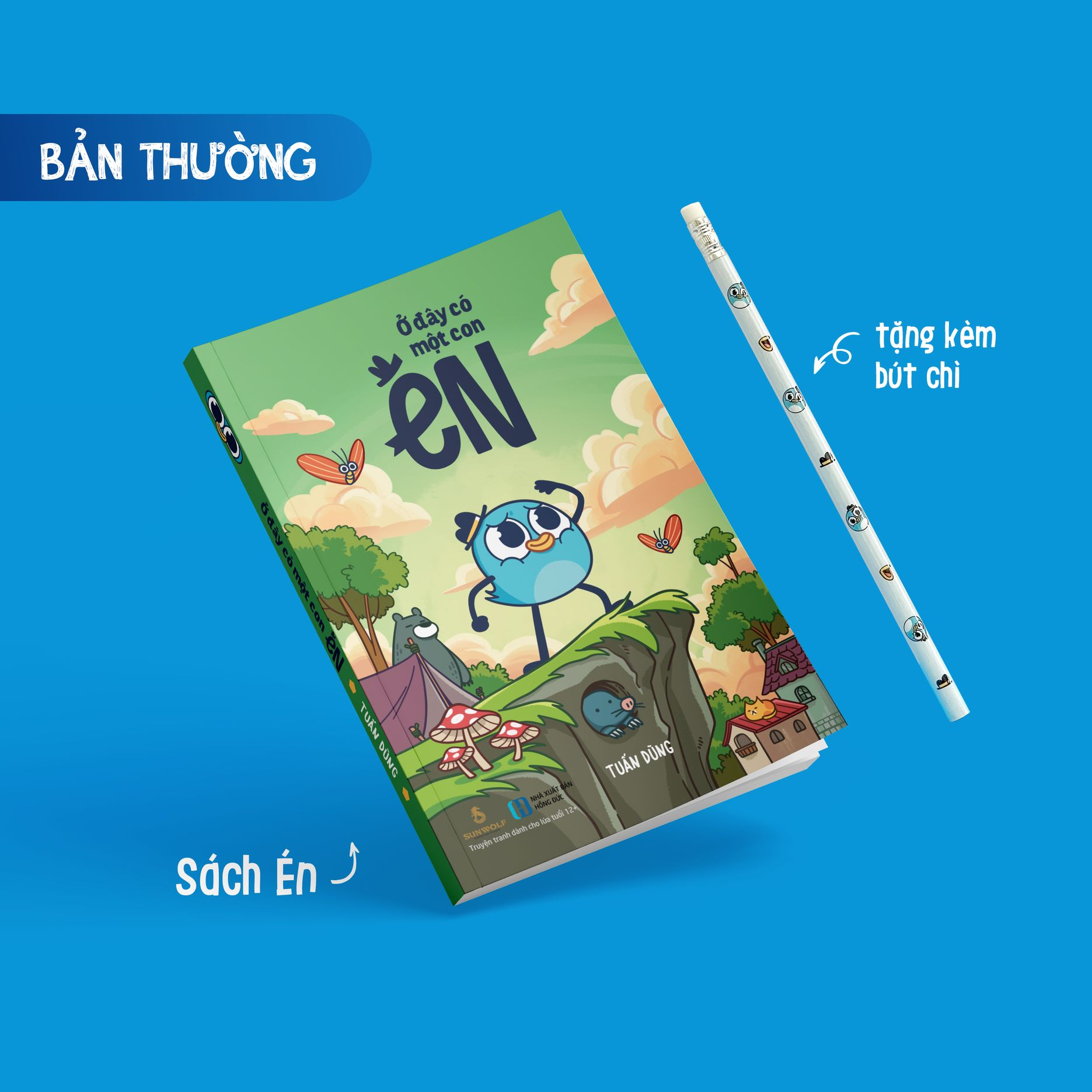 ở đây có một con én - tặng kèm bút chì - Ảnh 2