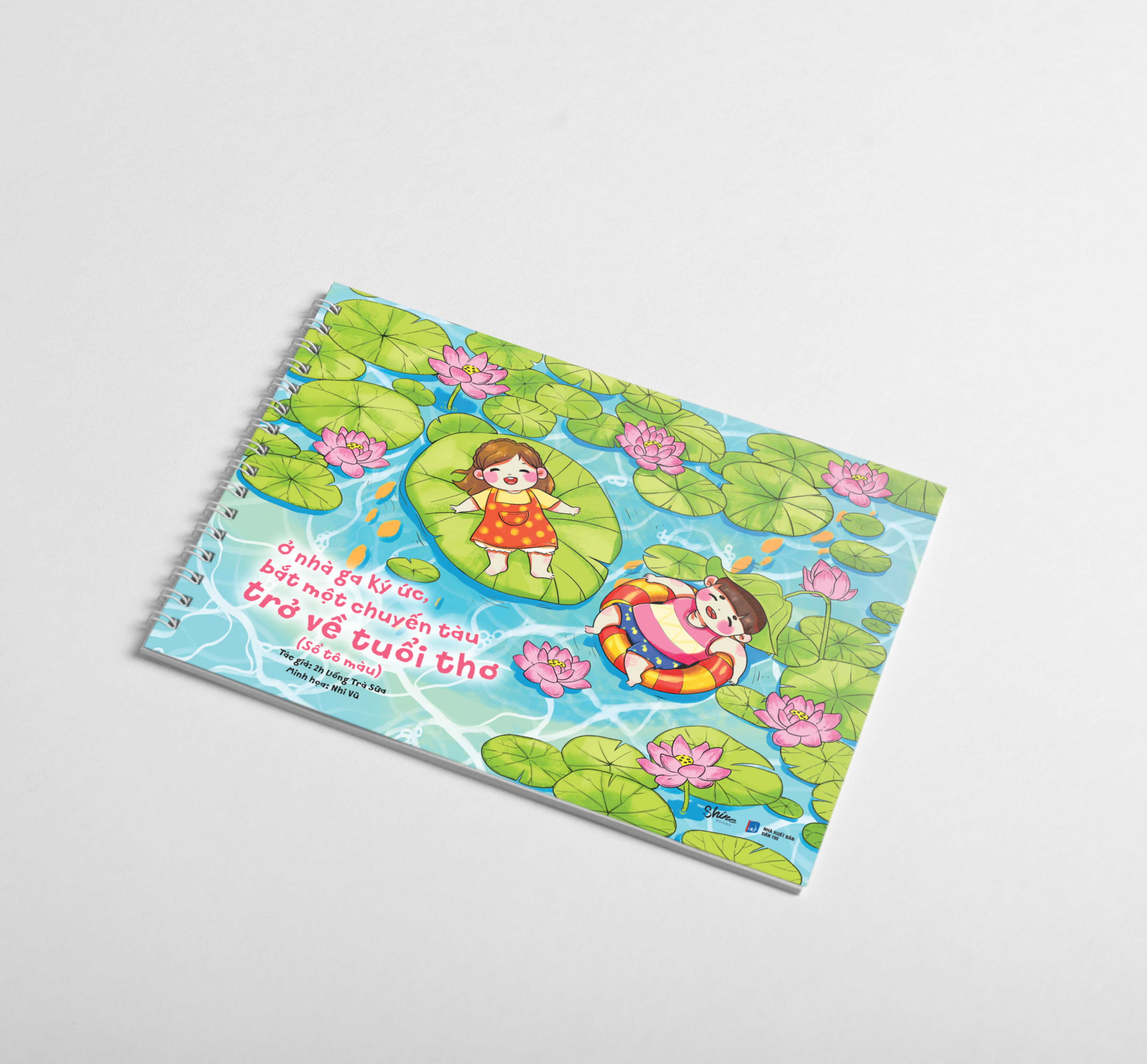 ở nhà ga ký ức bắt một chuyến tàu trở về tuổi thơ (sổ tô màu) - Ảnh 3