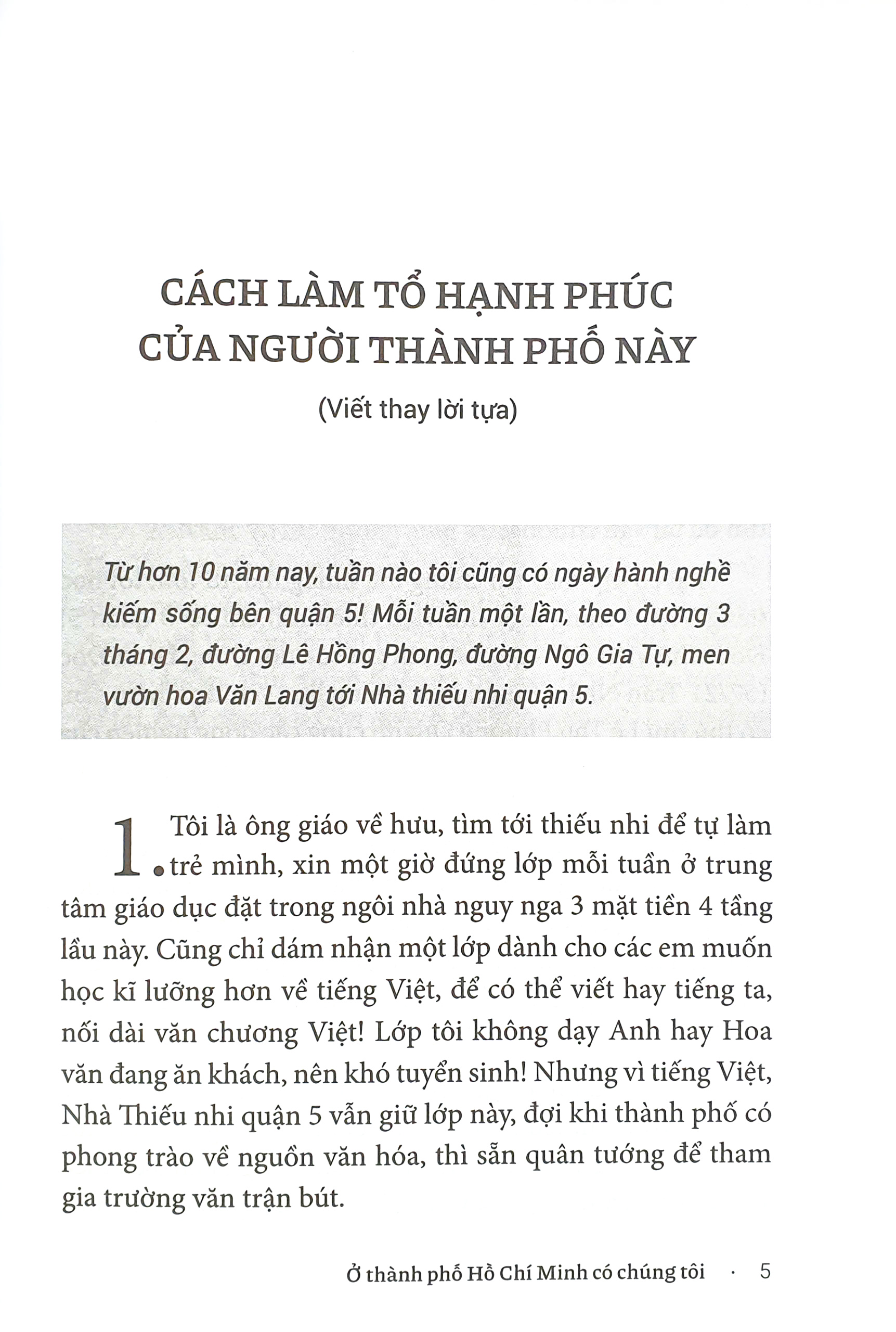 ở thành phố hồ chí minh có chúng tôi - 50 ký sự nhân vật - Ảnh 4