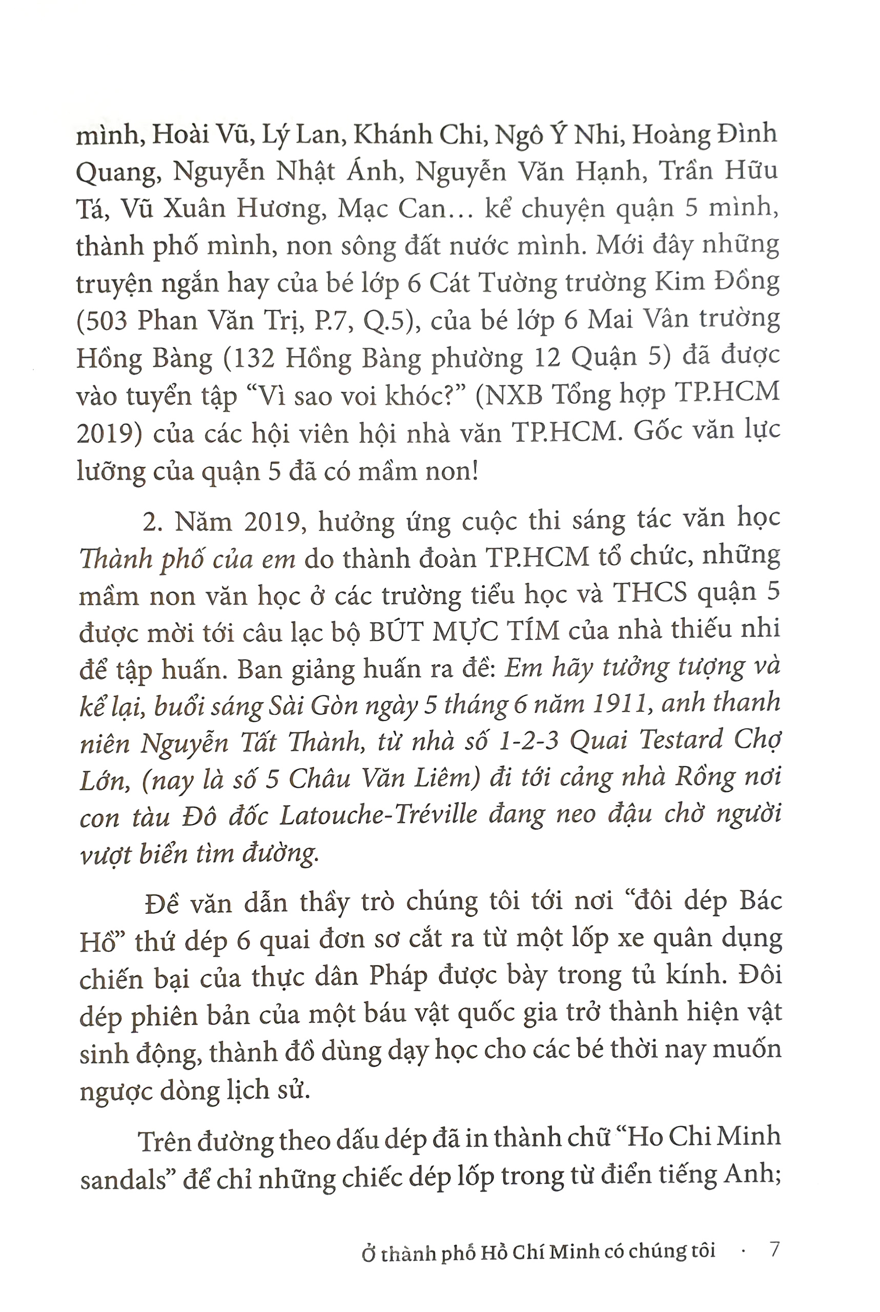 ở thành phố hồ chí minh có chúng tôi - 50 ký sự nhân vật - Ảnh 6