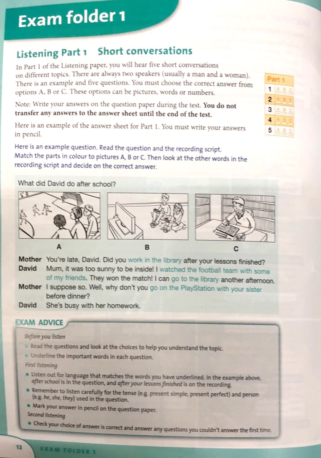 objective key student's book with answers with cd-rom vietnam edition 2 - Ảnh 10