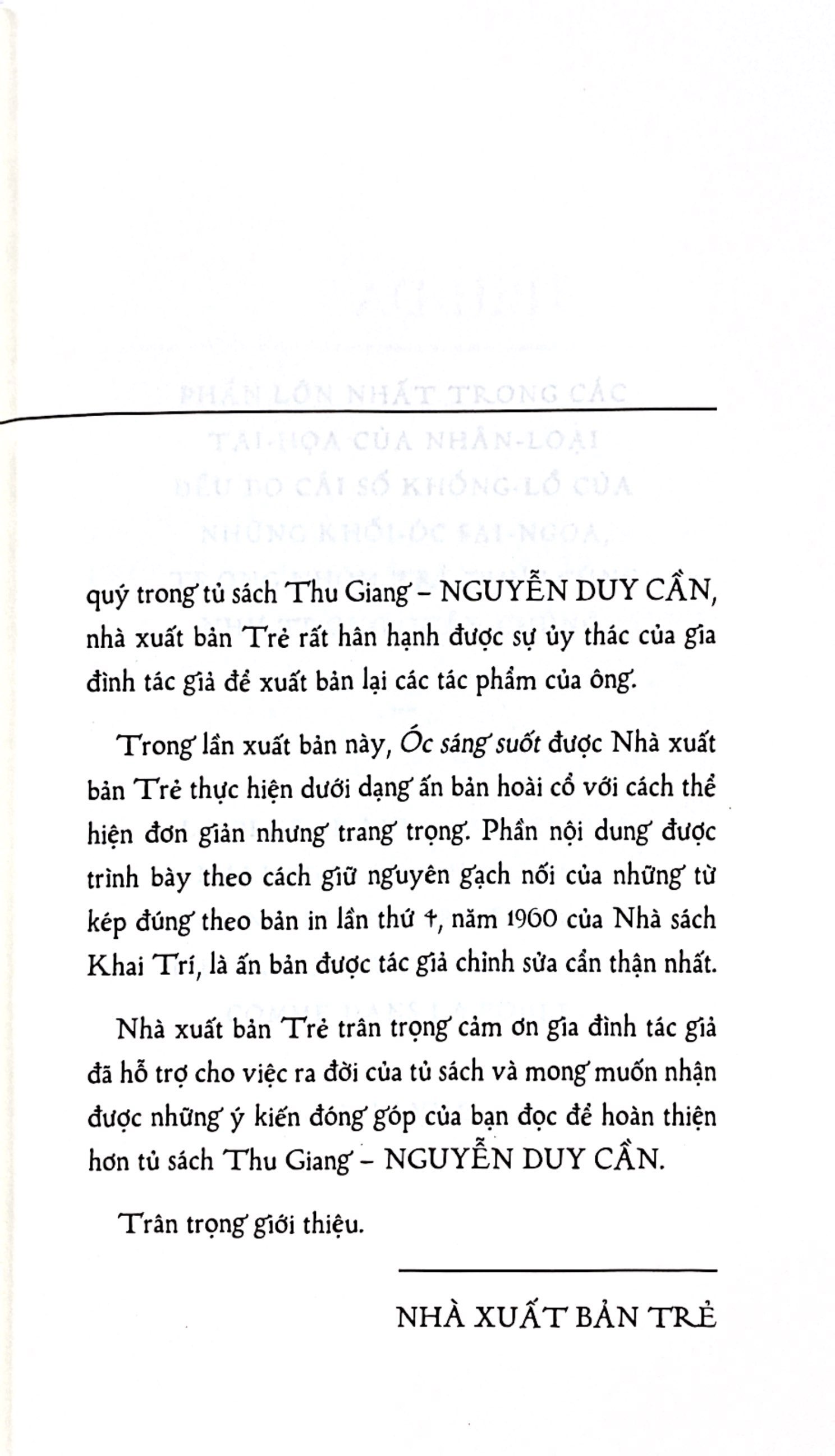 óc sáng suốt (ấn bản hoài cổ) - Ảnh 4