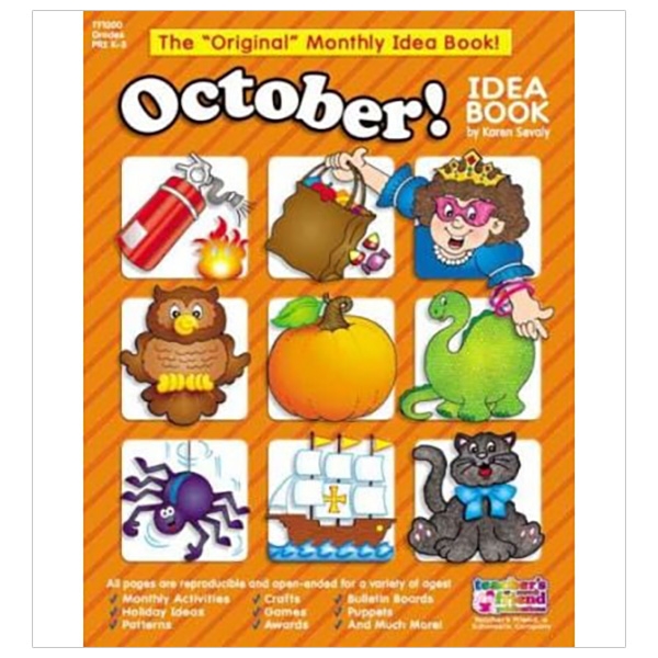 october: a creative idea book for the elementary teacher - Ảnh 2