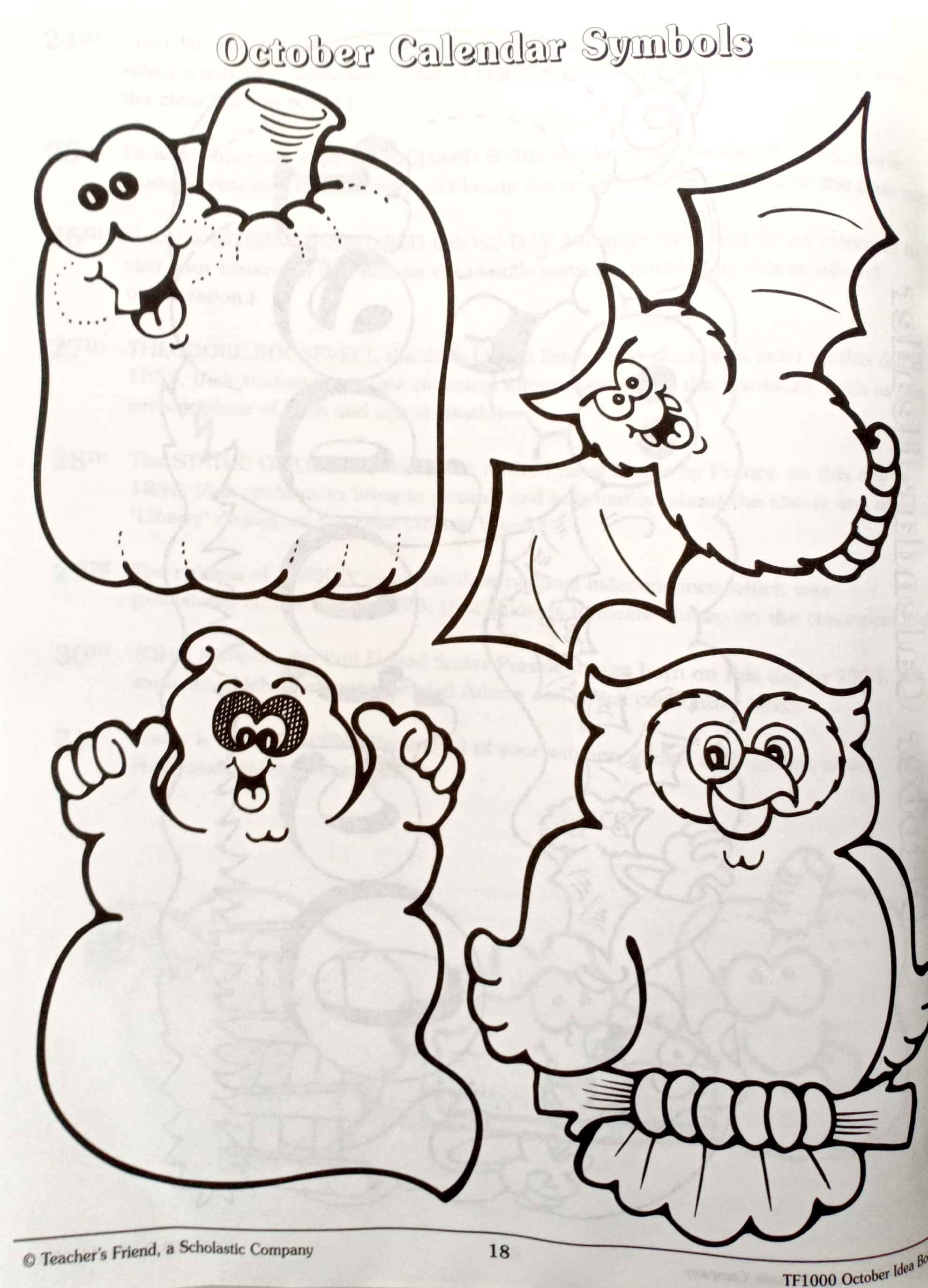 october: a creative idea book for the elementary teacher - Ảnh 7