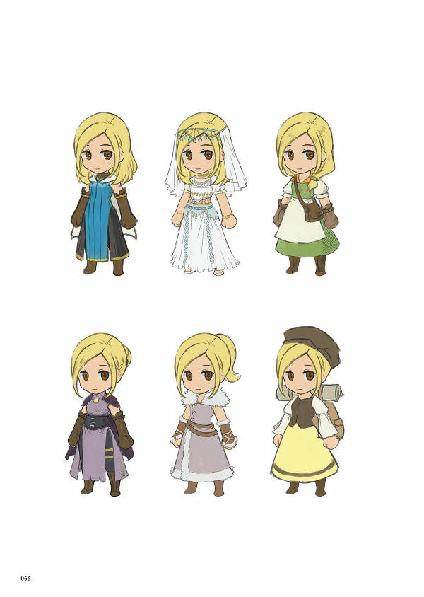 octopath traveler design works the art of octopath 2016-2020 - Ảnh 13