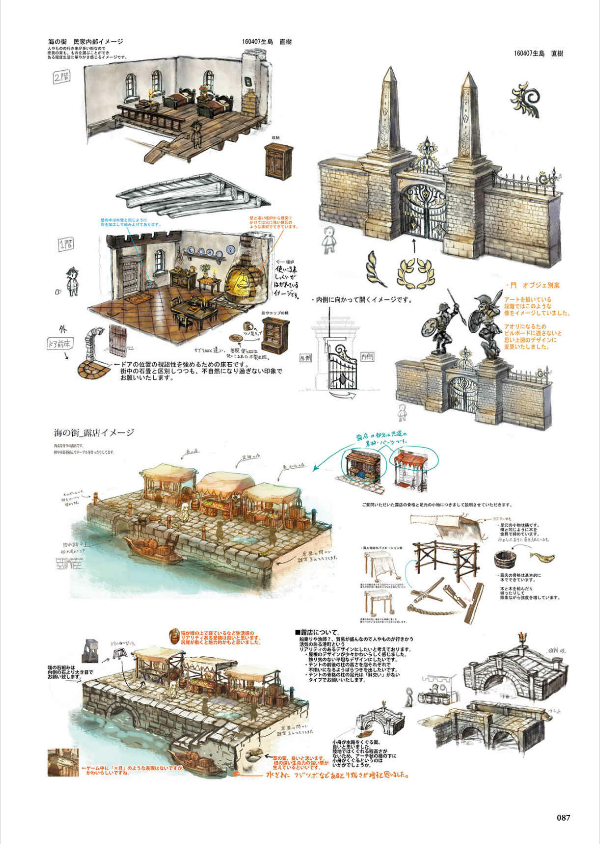 octopath traveler design works the art of octopath 2016-2020 - Ảnh 16