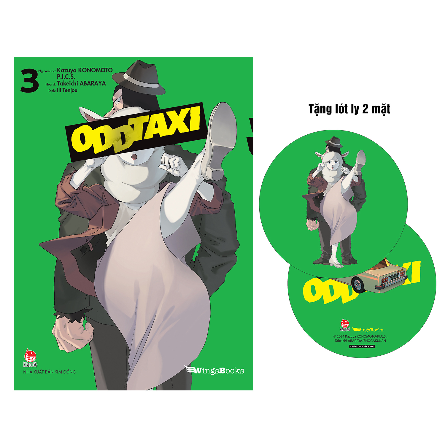 oddtaxi - tập 3 - tặng kèm lót ly 2 mặt - Ảnh 2