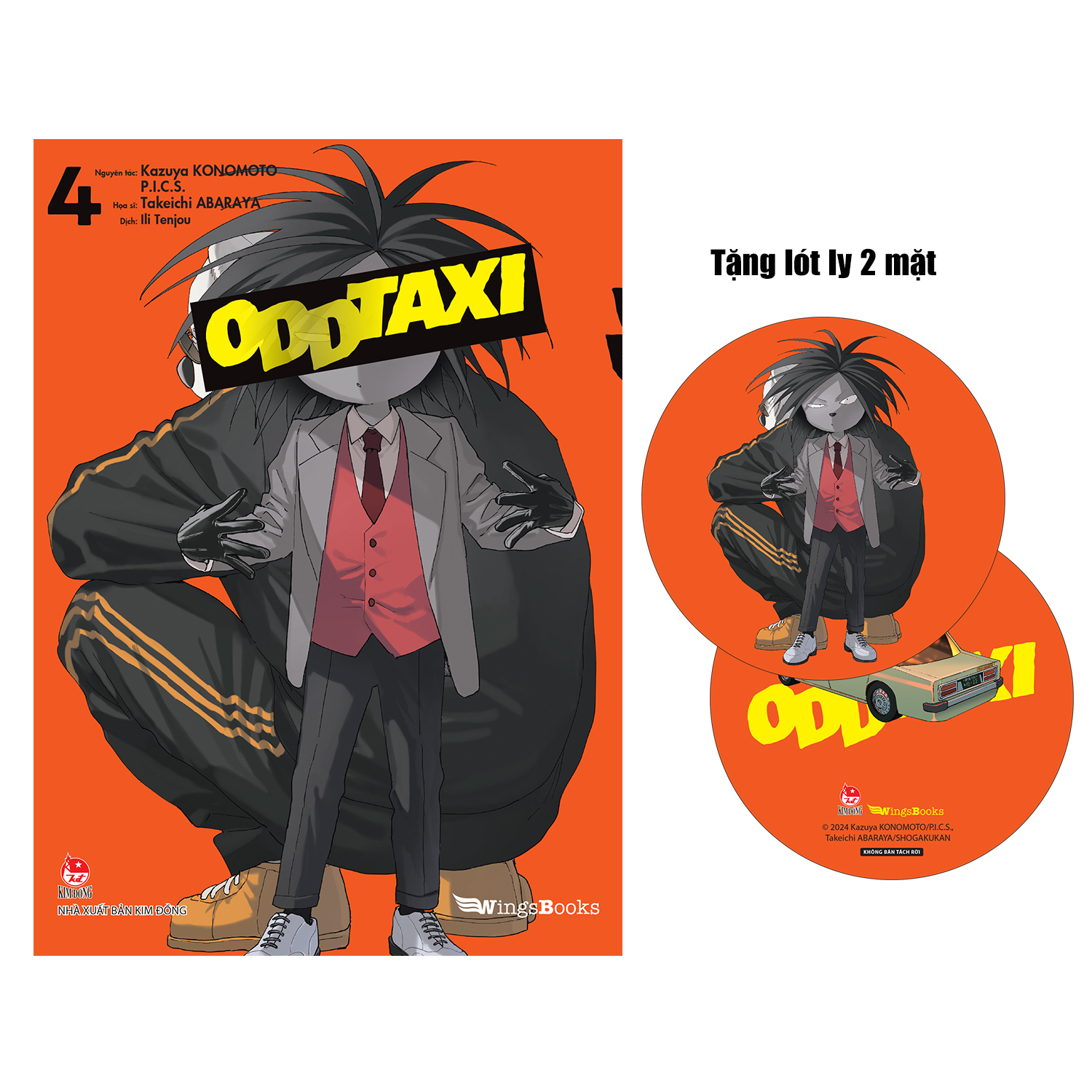 oddtaxi - tập 4 - tặng kèm lót ly 2 mặt - Ảnh 2