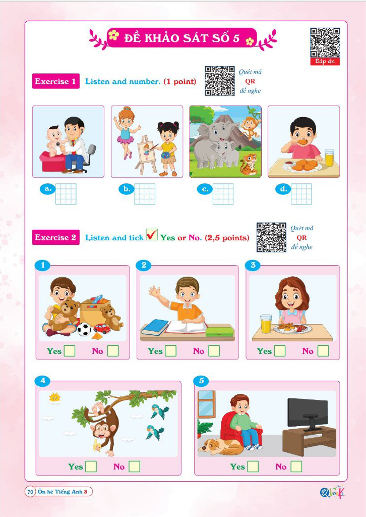 ôn hè tiếng anh 3 - dành cho học sinh lớp 3 lên lớp 4 - Ảnh 10