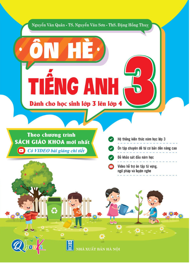 ôn hè tiếng anh 3 - dành cho học sinh lớp 3 lên lớp 4 - Ảnh 2