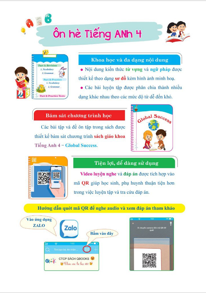 ôn hè tiếng anh 4 - dành cho học sinh lớp 4 lên lớp 5 - Ảnh 3