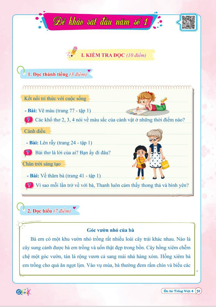 ôn hè tiếng việt 4 - dành cho học sinh lớp 4 lên lớp 5 - Ảnh 9