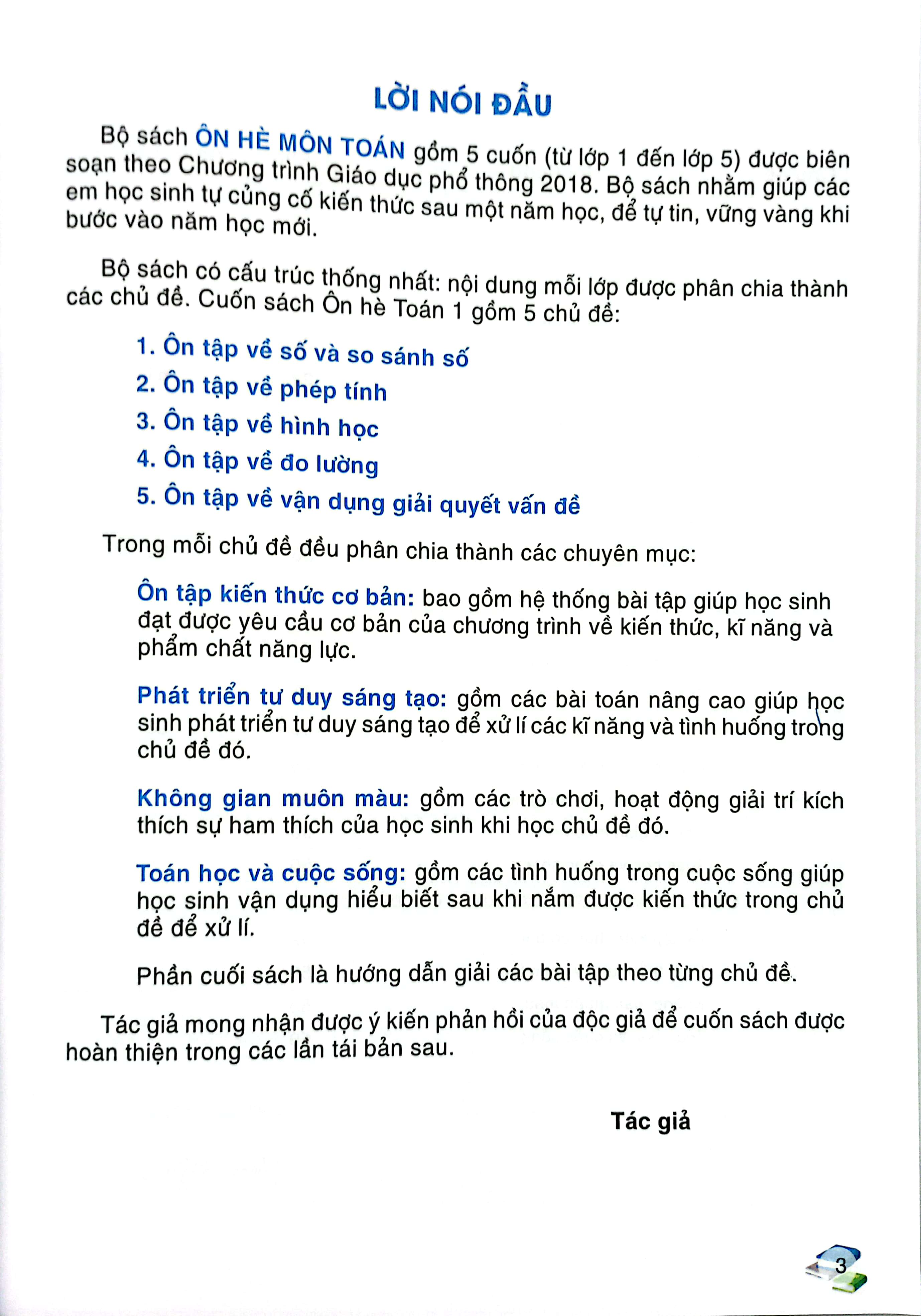 ôn hè toán 1 (biên soạn theo chương trình gdpt 2018) - Ảnh 3