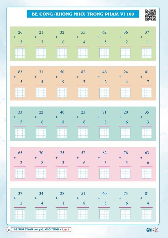 ôn hè toán 1 - dành cho học sinh lớp 1 lên lớp 2 - Ảnh 9