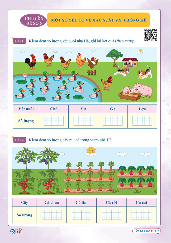 ôn hè toán 2 (dành cho học sinh lớp 2 lên lớp 3) (tái bản 2024) - Ảnh 7