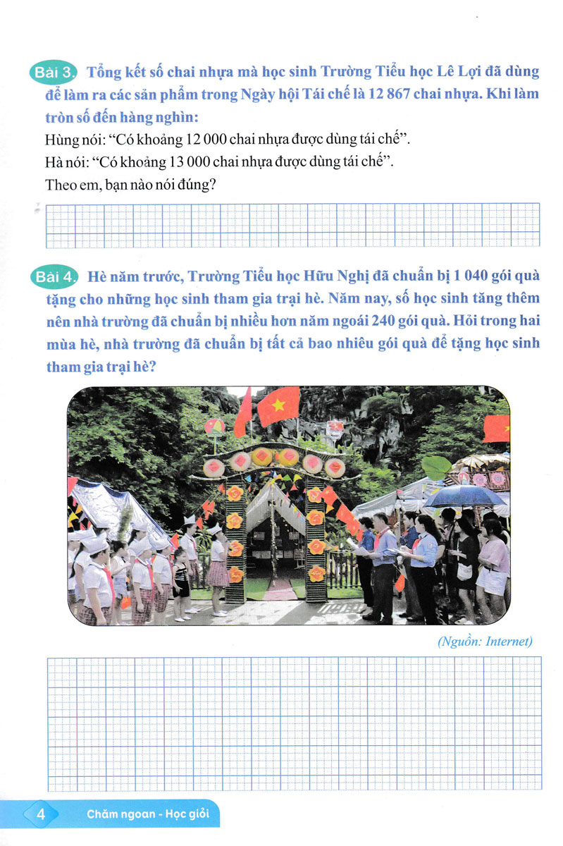 ôn hè toán 3 (kết nối) (biên soạn theo chương trình giáo dục phổ thông mới) - Ảnh 5