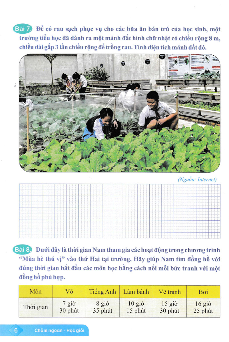 ôn hè toán 3 (kết nối) (biên soạn theo chương trình giáo dục phổ thông mới) - Ảnh 7