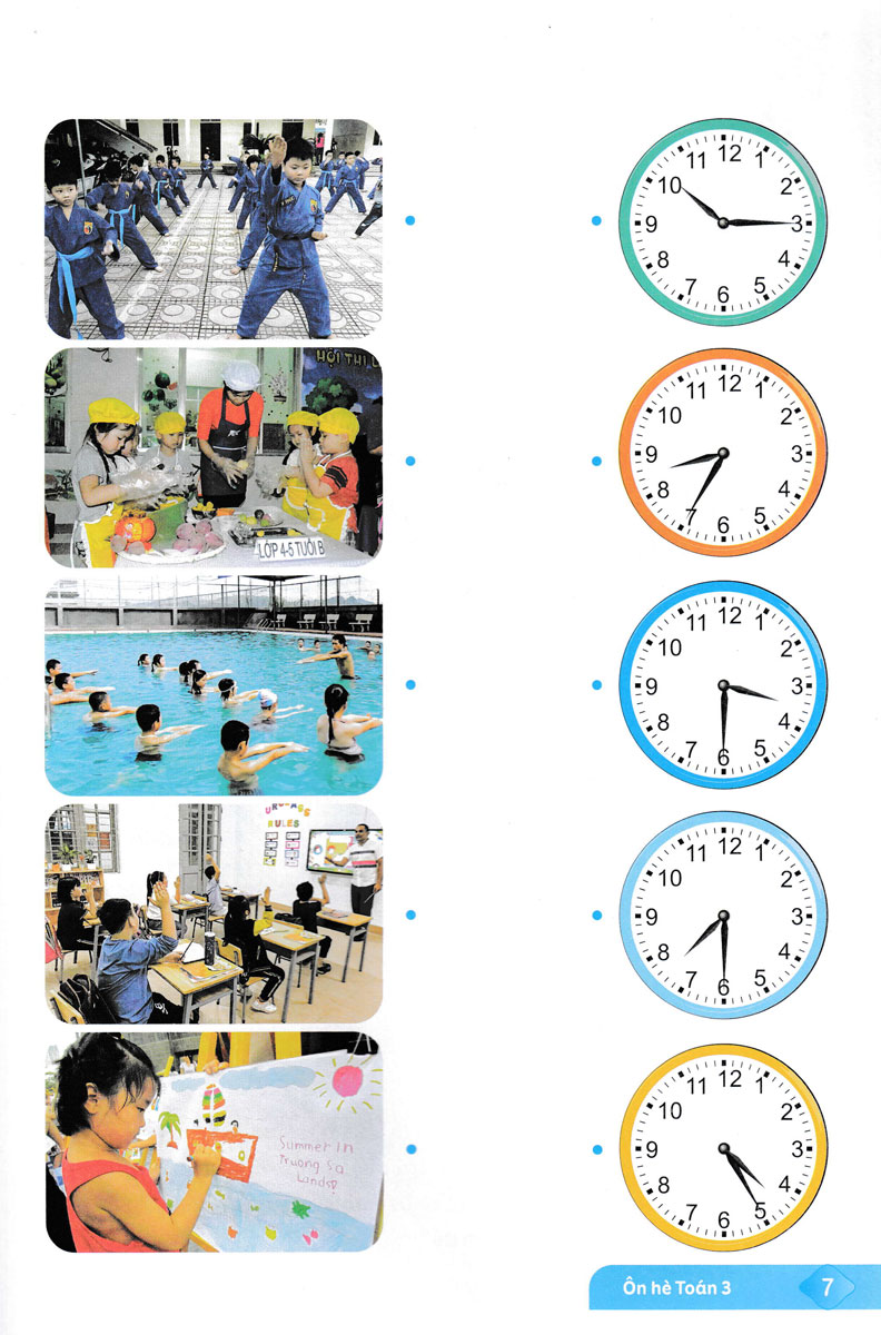 ôn hè toán 3 (kết nối) (biên soạn theo chương trình giáo dục phổ thông mới) - Ảnh 8
